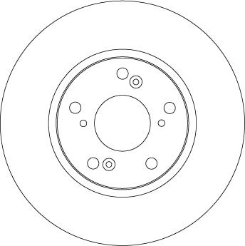 TRW DF4486 - Диск торм передн autodnr.net