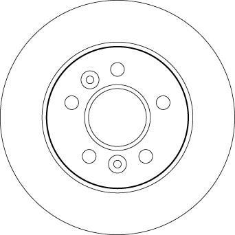 TRW DF4546 - Гальмівний диск autocars.com.ua