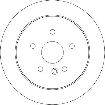 TRW DF4561 - Гальмівний диск autocars.com.ua