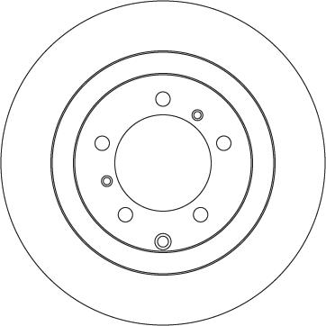 TRW DF4616S - Гальмівний диск autocars.com.ua