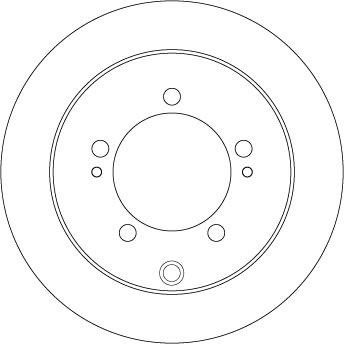 TRW DF4845 - Гальмівний диск autocars.com.ua