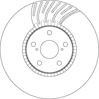 TRW DF4856S - Гальмівний диск autocars.com.ua