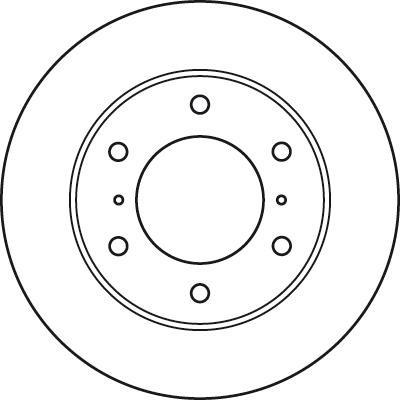 TRW DF4870 - Тормозной диск autodnr.net