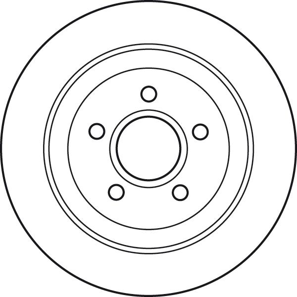 TRW DF4875 - Гальмівний диск autocars.com.ua