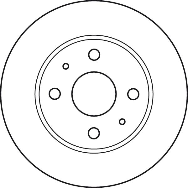 TRW DF4887 - Гальмівний диск autocars.com.ua