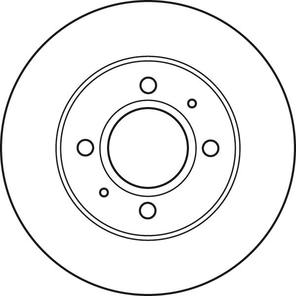 TRW DF4892 - Гальмівний диск autocars.com.ua