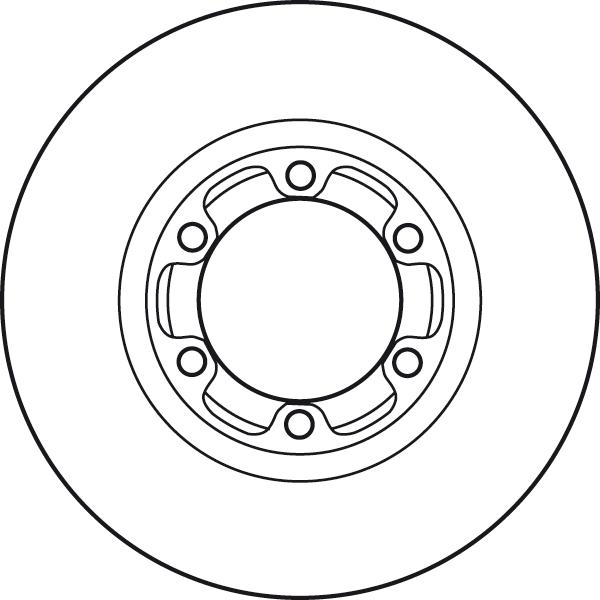 TRW DF4897 - Гальмівний диск autocars.com.ua