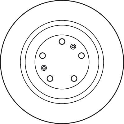 TRW DF4902S - Гальмівний диск autocars.com.ua