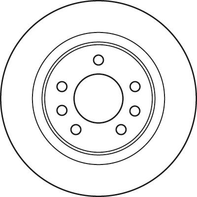 TRW DF4960 - Гальмівний диск autocars.com.ua