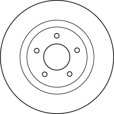 TRW DF4964 - Гальмівний диск autocars.com.ua