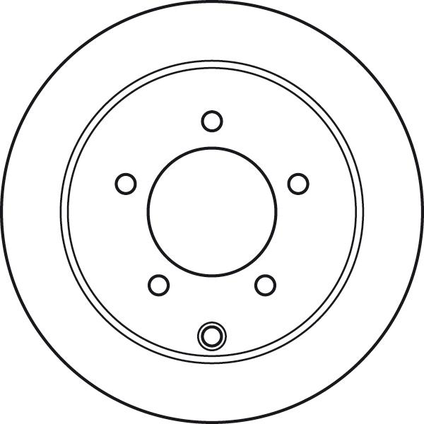 TRW DF4973 - Диск торм задн autodnr.net