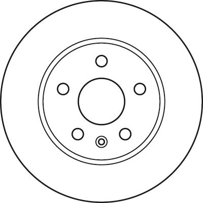 TRW DF4995S - Гальмівний диск autocars.com.ua