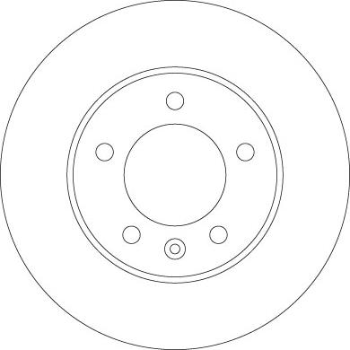 TRW DF6120 - Гальмівний диск autocars.com.ua