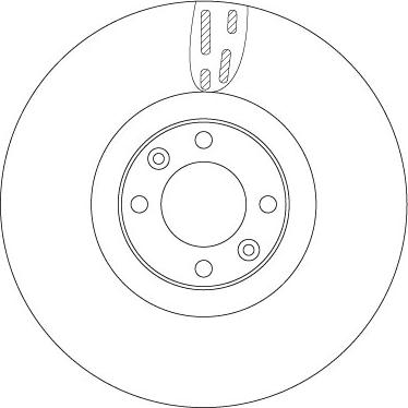 TRW DF6140 - Гальмівний диск autocars.com.ua