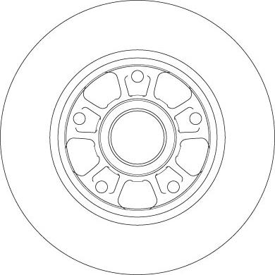 TRW DF6182 - Тормозной диск autodnr.net