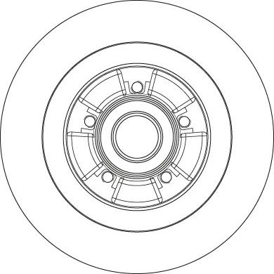 TRW DF6202BS - Тормозной диск autodnr.net