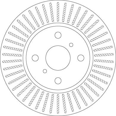 TRW DF6225 - Тормозной диск autodnr.net