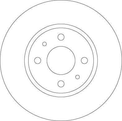 TRW DF6231 - Тормозной диск autodnr.net