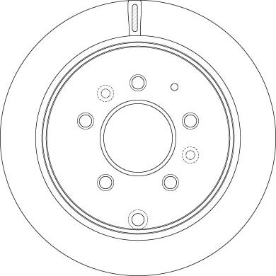 TRW DF6291 - Гальмівний диск autocars.com.ua