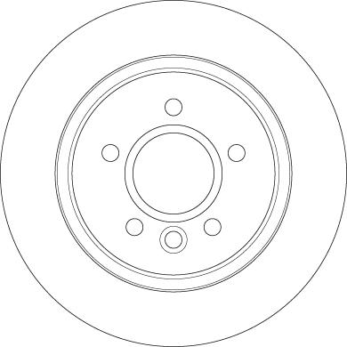 TRW DF6535 - Гальмівний диск autocars.com.ua