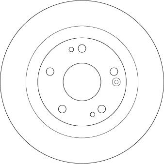 TRW DF6705 - Тормозной диск autodnr.net