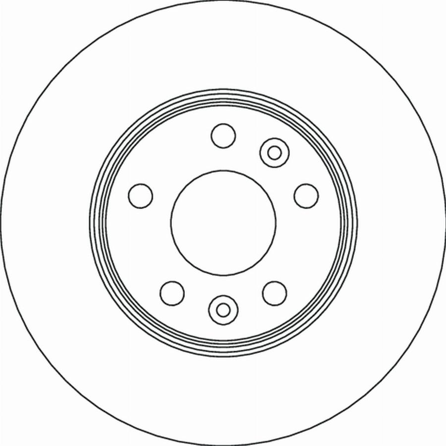 TRW DF6720S - Гальмівний диск autocars.com.ua