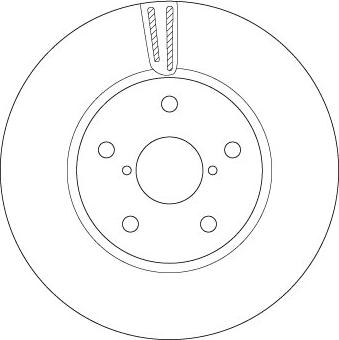 TRW DF6727S - Гальмівний диск autocars.com.ua