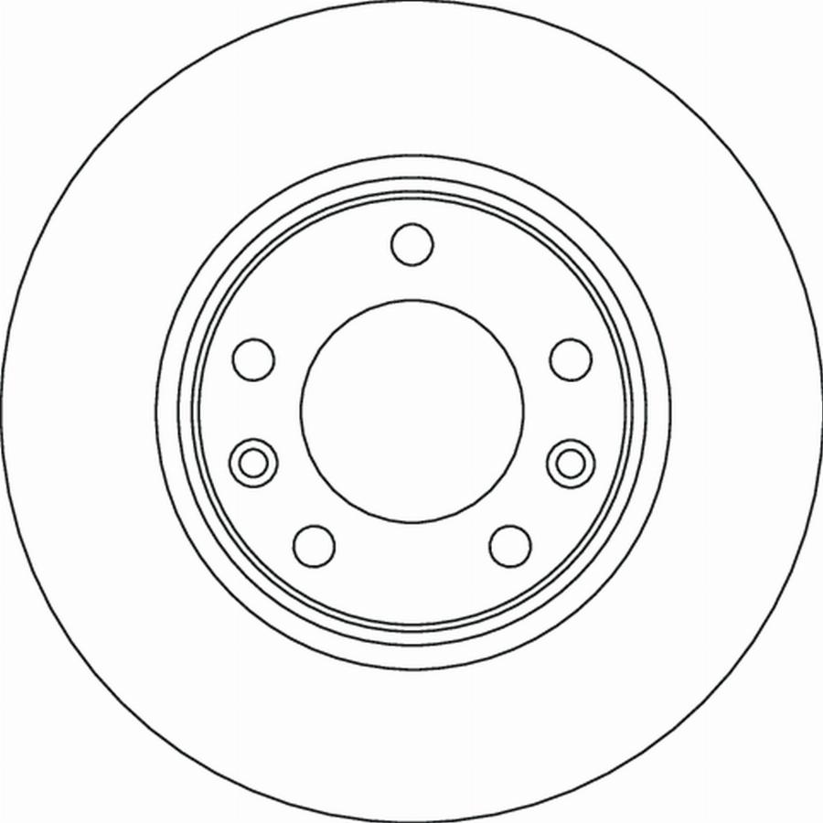 TRW DF6780 - Гальмівний диск autocars.com.ua