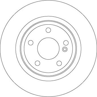 TRW DF6886 - Гальмівний диск autocars.com.ua