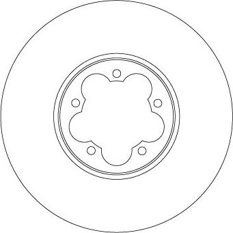 TRW DF6921S - Гальмівний диск autocars.com.ua