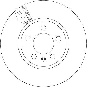 TRW DF6964 - Тормозной диск autodnr.net