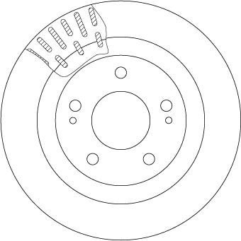 TRW DF7276 - Гальмівний диск autocars.com.ua