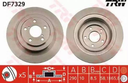 Alpha Brakes HTT-SB-008 - Гальмівний диск autocars.com.ua