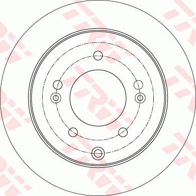 TRW DF7819 - Гальмівний диск autocars.com.ua