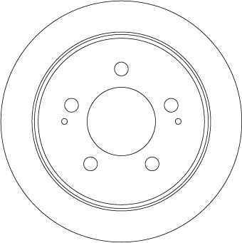 TRW DF7960 - Тормозной диск autodnr.net