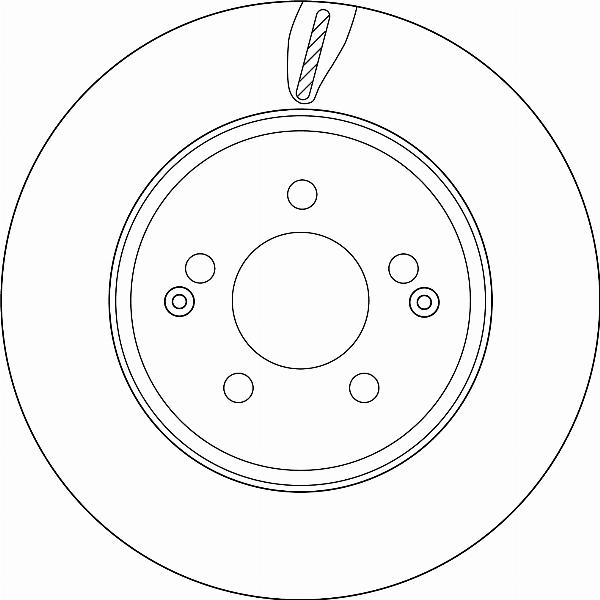 TRW DF7992 - Гальмівний диск autocars.com.ua
