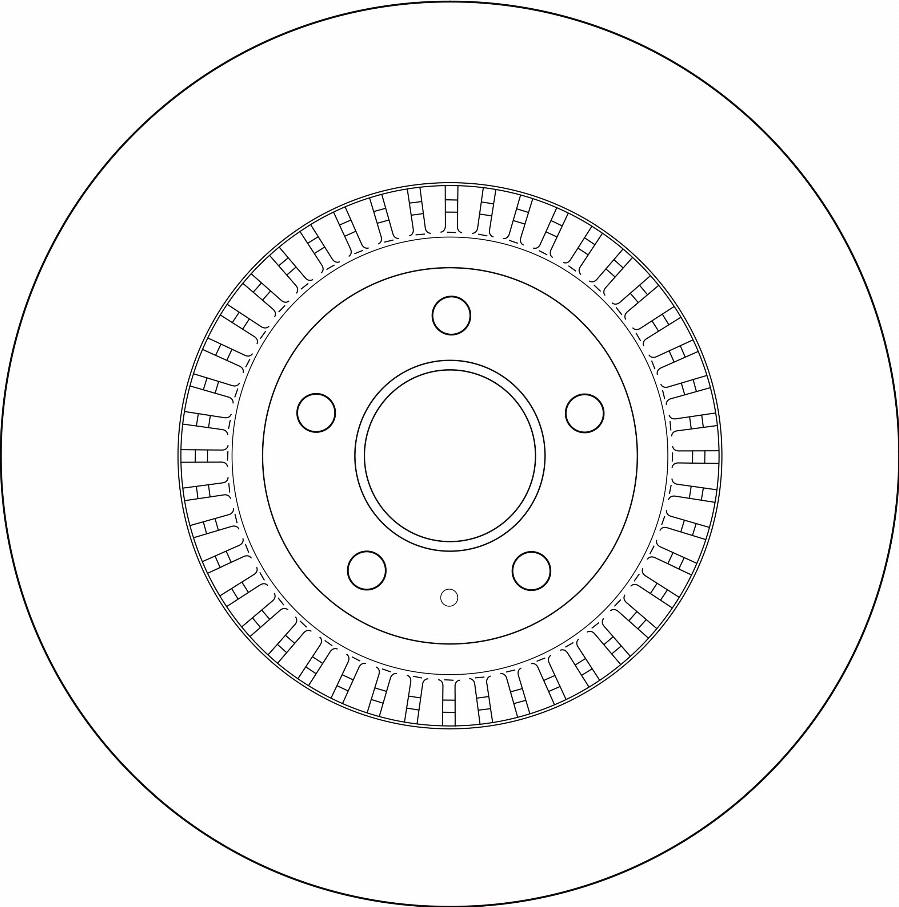 TRW DF8037SR - Гальмівний диск autocars.com.ua