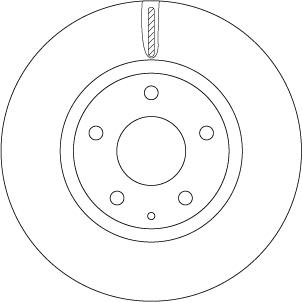 TRW DF8052 - Гальмівний диск autocars.com.ua