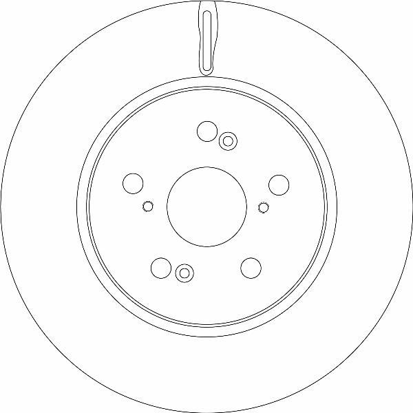 TRW DF8586S - Гальмівний диск autocars.com.ua