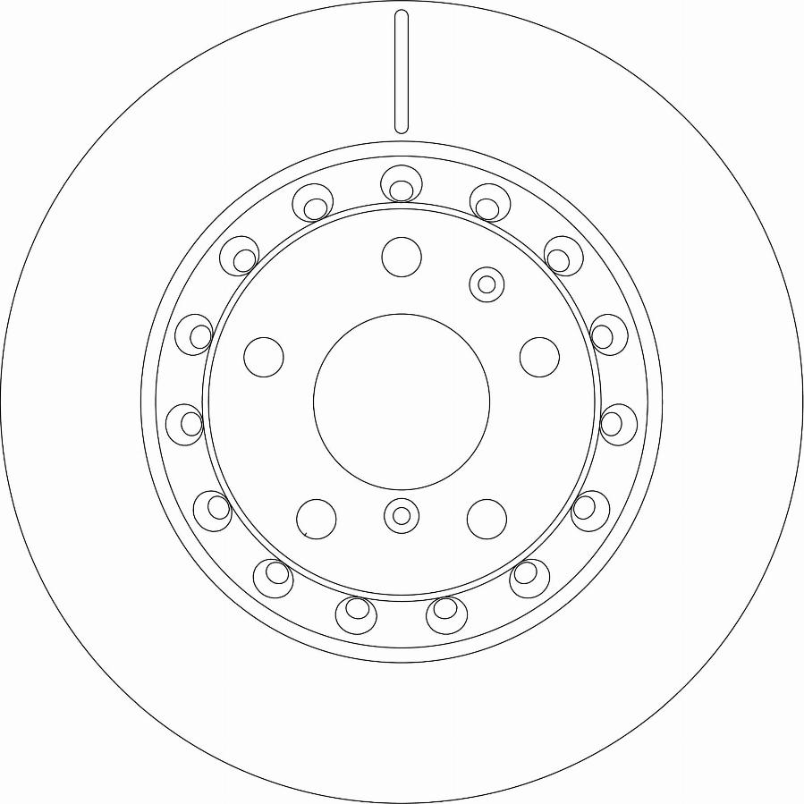 TRW DF8590S - Гальмівний диск autocars.com.ua