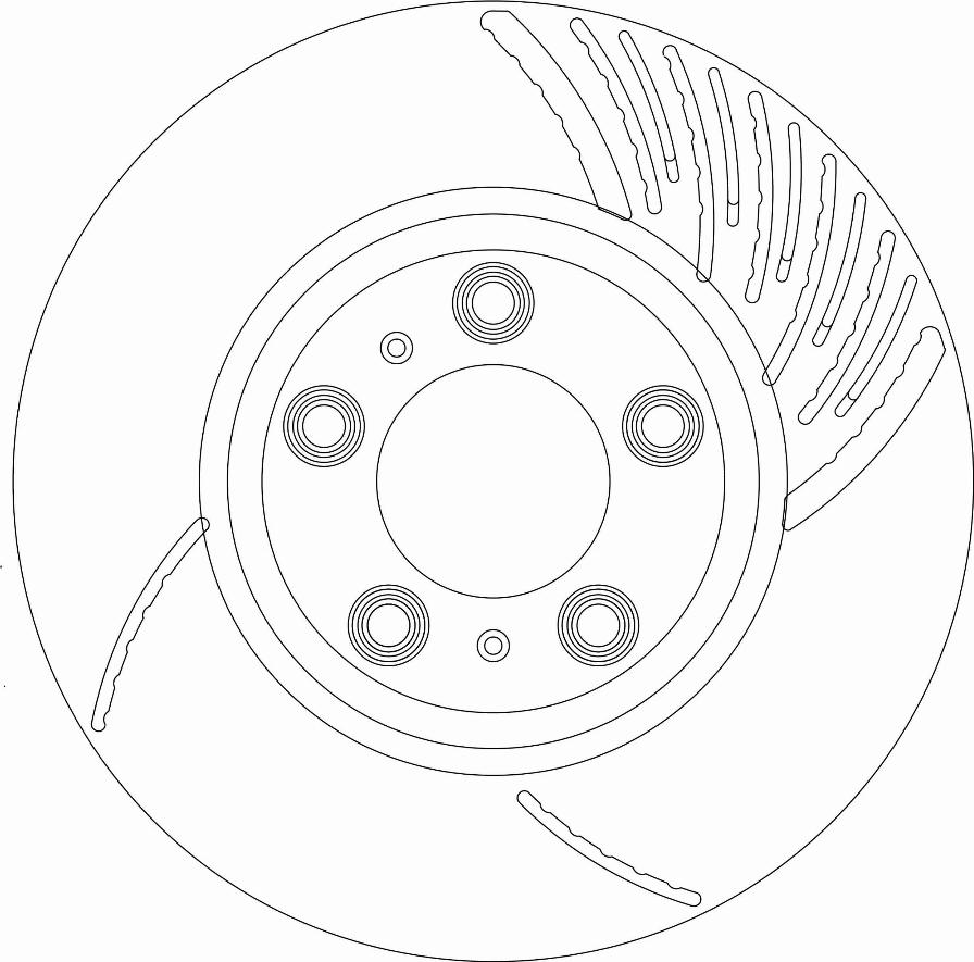 TRW DF8592S - Гальмівний диск autocars.com.ua