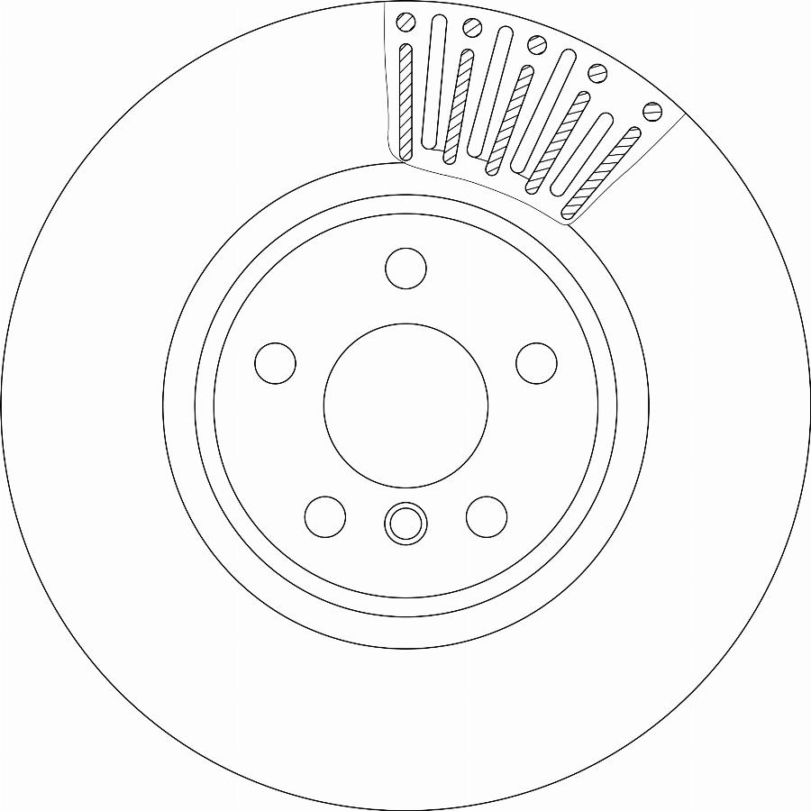 TRW DF8644S - Гальмівний диск autocars.com.ua