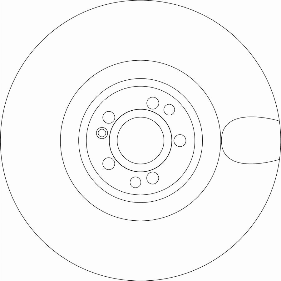 TRW DF8686S - Гальмівний диск autocars.com.ua