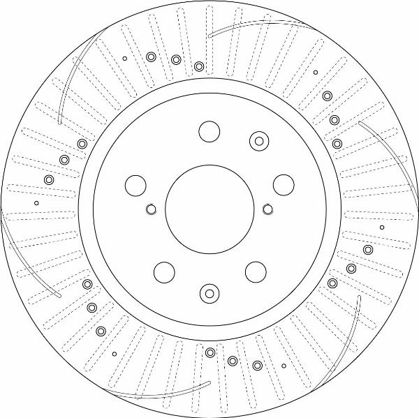 TRW DF8712SL - Гальмівний диск autocars.com.ua