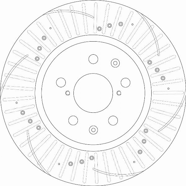 TRW DF8712SR - Гальмівний диск autocars.com.ua