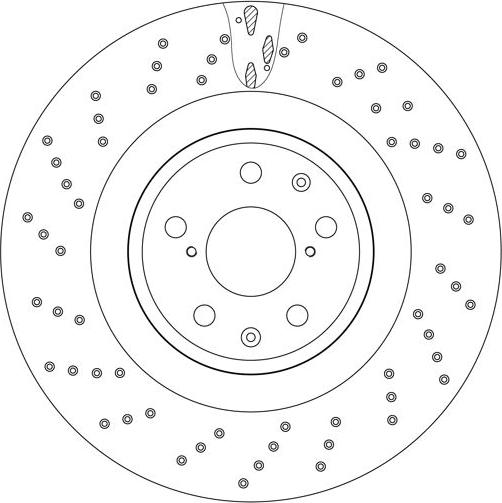 TRW DF8721S - Гальмівний диск autocars.com.ua