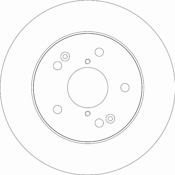 TRW DF8735S - Гальмівний диск autocars.com.ua