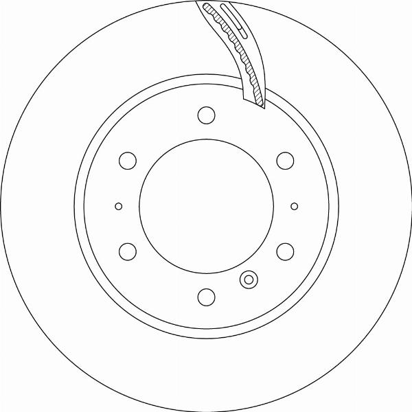 TRW DF8748S - Гальмівний диск autocars.com.ua