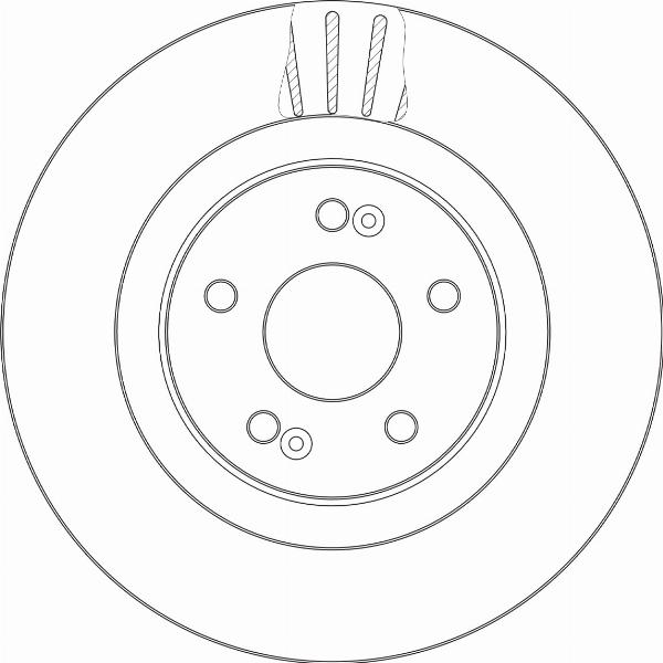 TRW DF9002S - Гальмівний диск autocars.com.ua