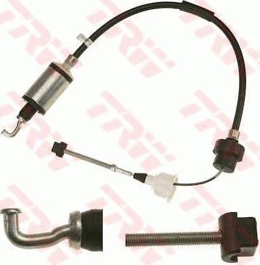 TRW GCC1396 - Трос, управління зчепленням autocars.com.ua